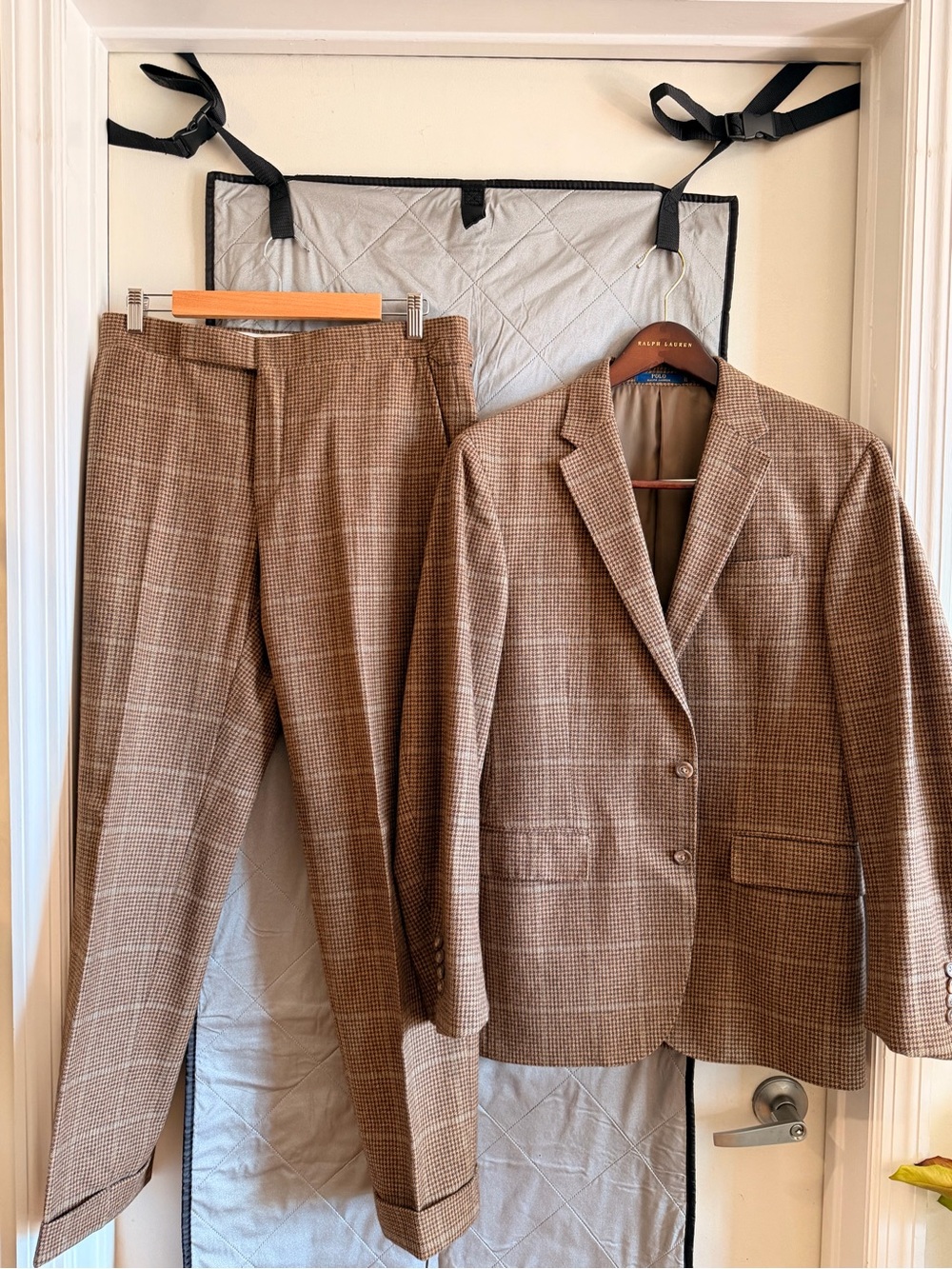 Polo Ralph Lauren Check Wool Suit - 40R - 32/30